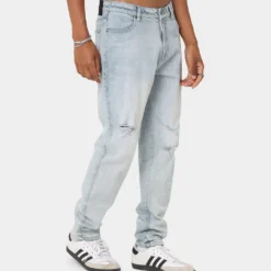 Carré Bouffant Distressed Jeans Light Blue 14 Carré Bouffant Distressed Jeans Light Blue -Nuvora Fit Sales 03009932 YL200 mens 050