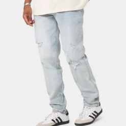 Carré Bouffant Distressed Jeans Light Blue 15 Carré Bouffant Distressed Jeans Light Blue -Nuvora Fit Sales 03009932 YL200 mens 060