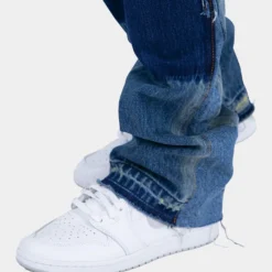 MNML B118 Flare Work Denim Jeans Blue -Nuvora Fit Sales 03010141 YX001 mens 0070