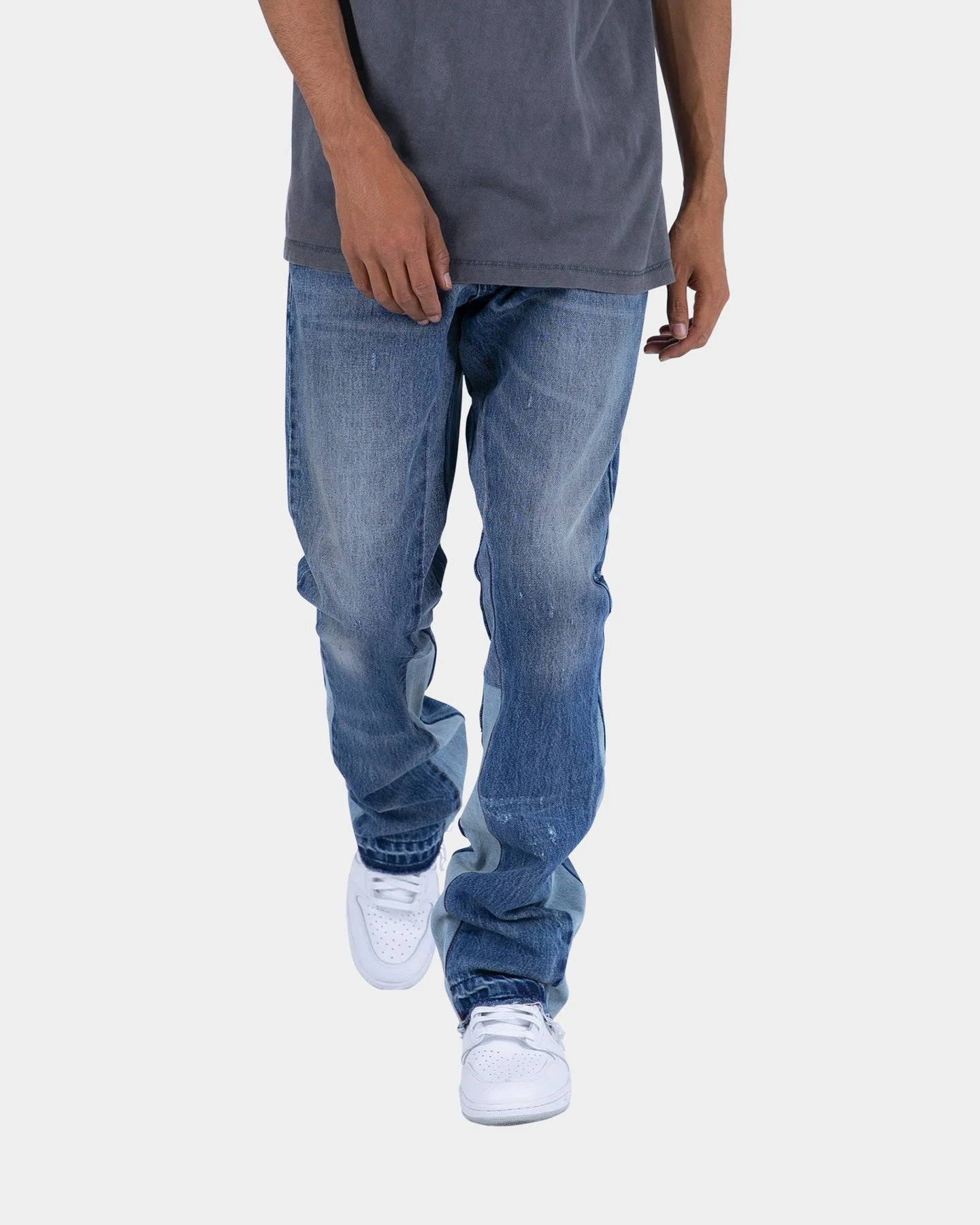 MNML B133 Flare Denim Jeans Blue 3 MNML B133 Flare Denim Jeans Blue