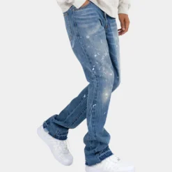 MNML B400 Flare Denim Jeans Blue -Nuvora Fit Sales 03010147 YX001 mens 0010