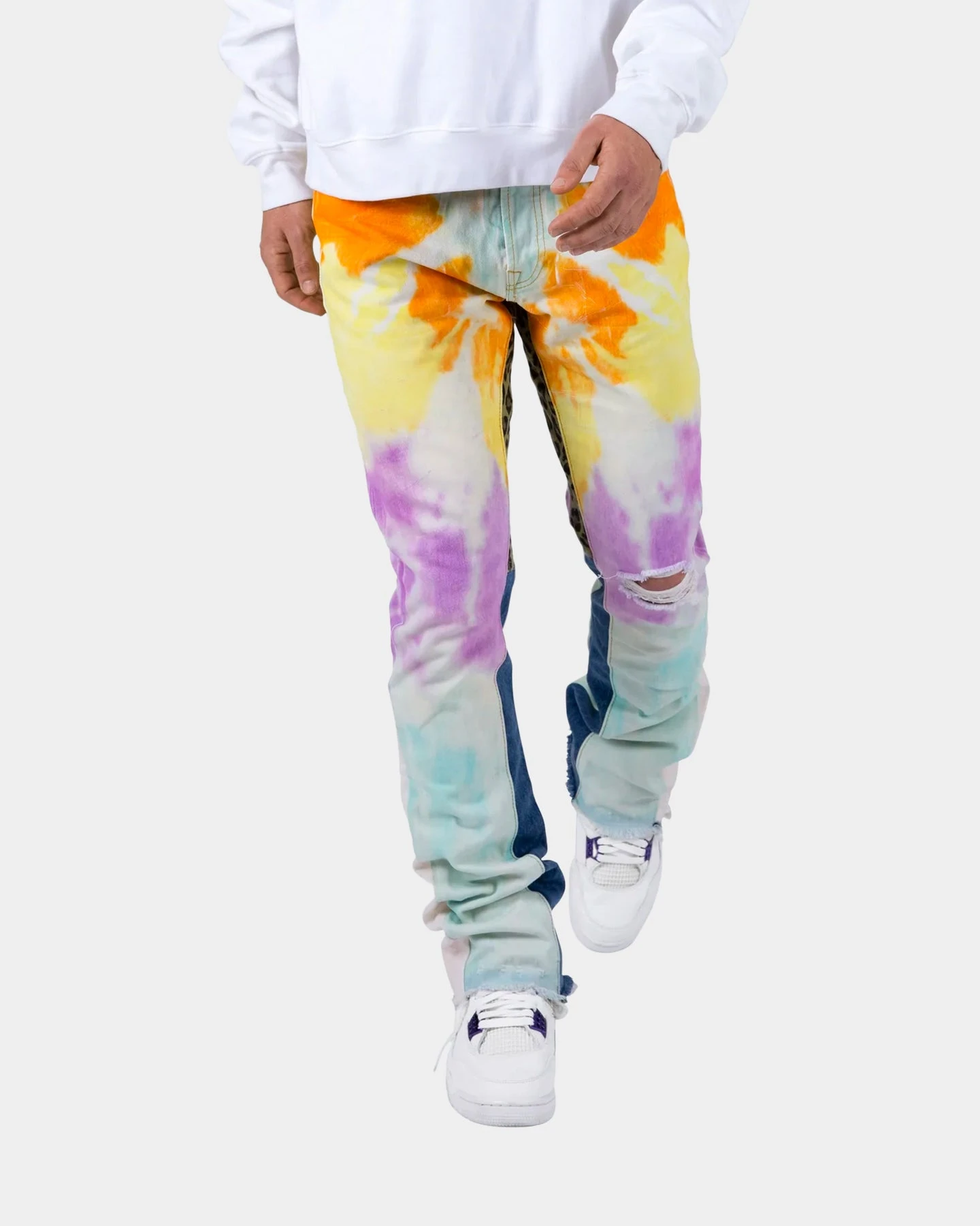 MNML B412 Flare Denim Jeans Multi 5 MNML B412 Flare Denim Jeans Multi - Image 3