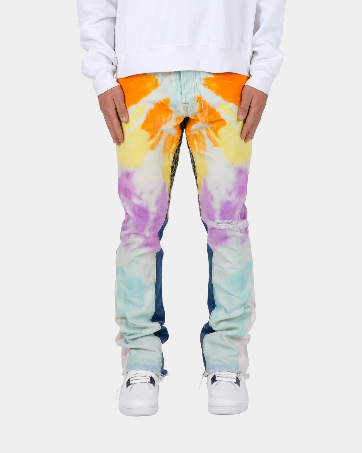 MNML B412 Flare Denim Jeans Multi 6 MNML B412 Flare Denim Jeans Multi - Image 4