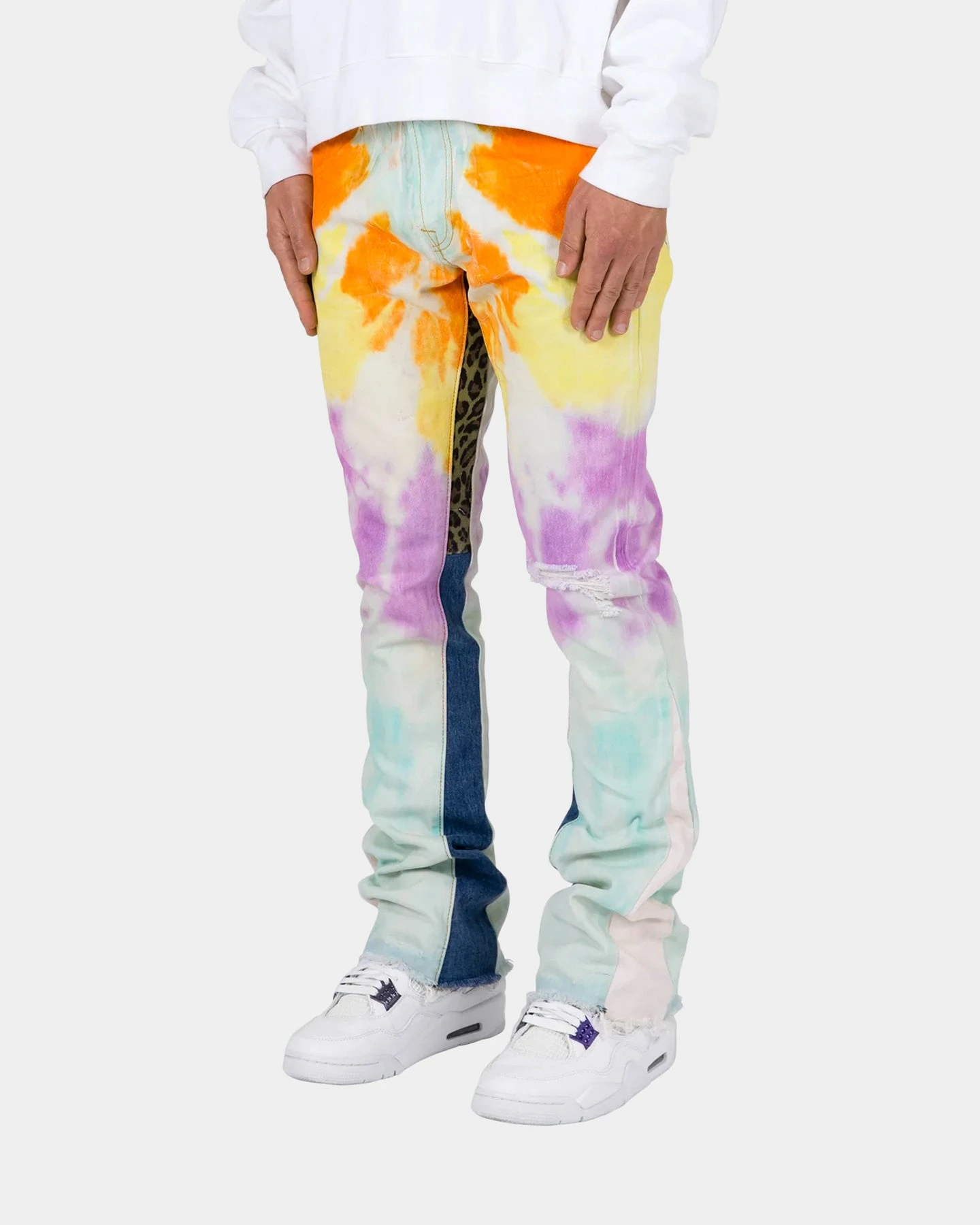 MNML B412 Flare Denim Jeans Multi 7 MNML B412 Flare Denim Jeans Multi - Image 5