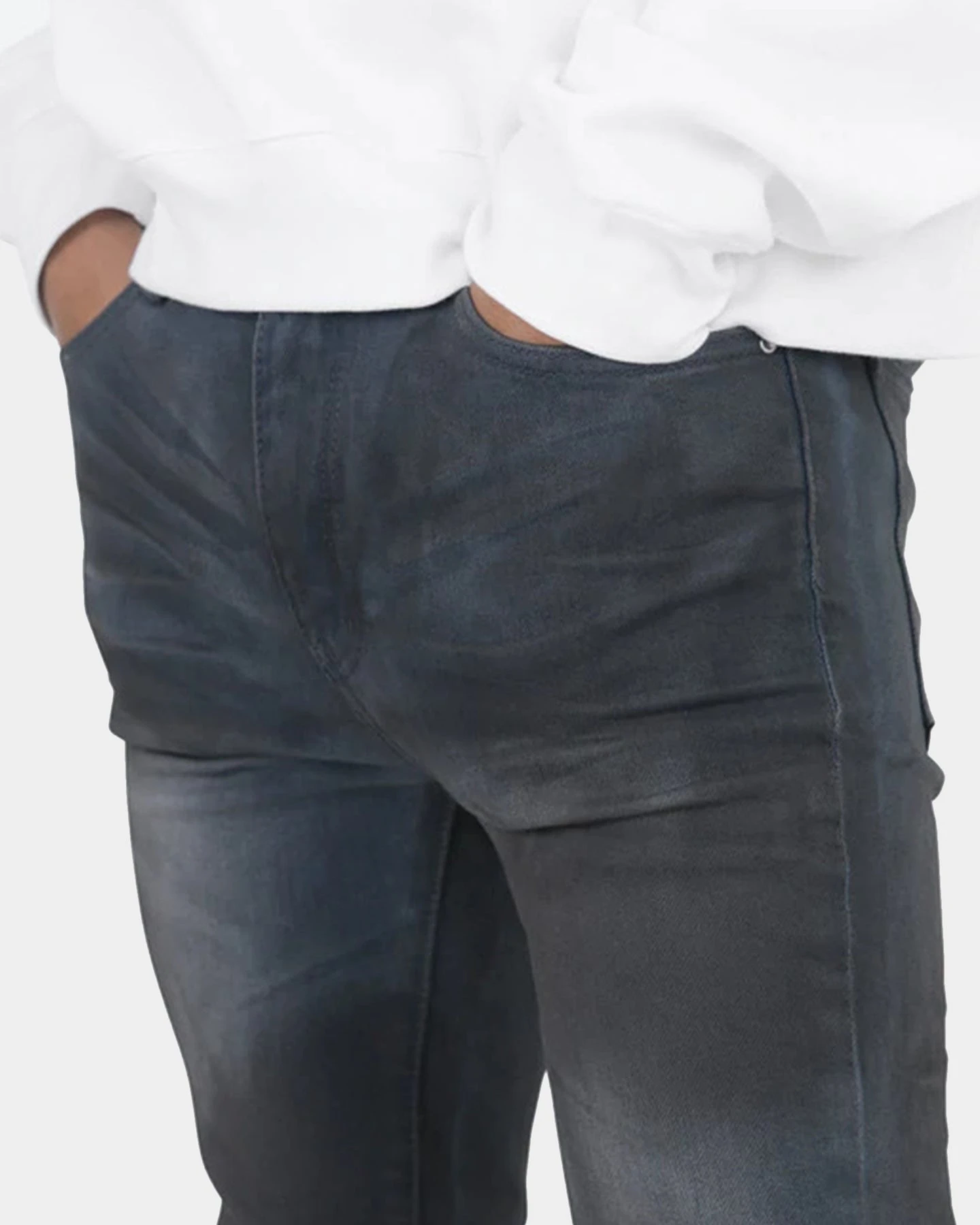 MNML X116 Stretch Denim Jeans Blue 9 MNML X116 Stretch Denim Jeans Blue - Image 7