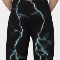 Loiter Lightning Jeans Black/Blue -Nuvora Fit Sales 03010242 YB002 mens 0080