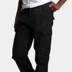 Ksubi Fugitive Cargo Pants Kash Box Black -Nuvora Fit Sales 03010264 YB001 mens 0060