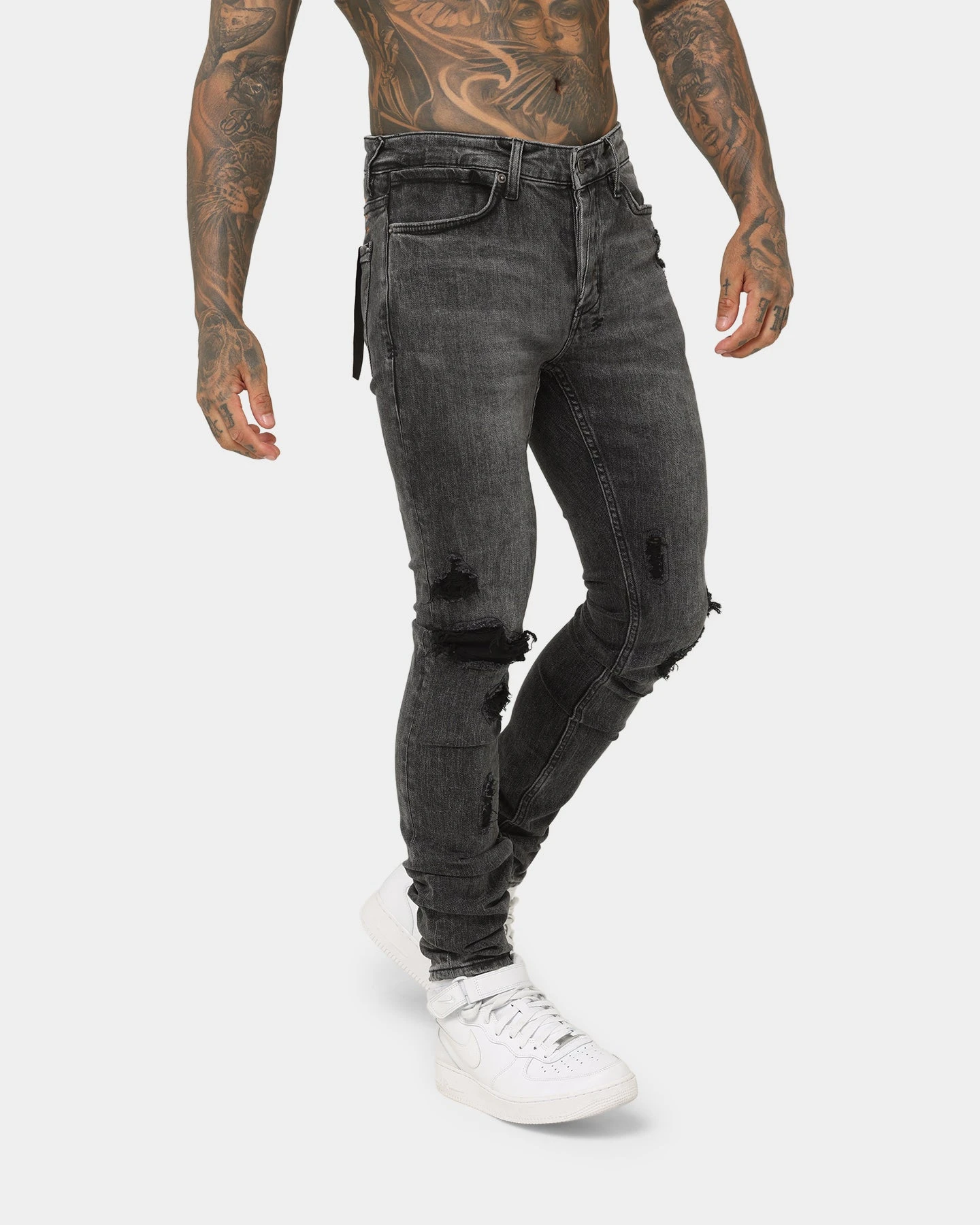 Ksubi Van Winkle Spray Out Orange Pants Black 7 Ksubi Van Winkle Spray Out Orange Pants Black - Image 5