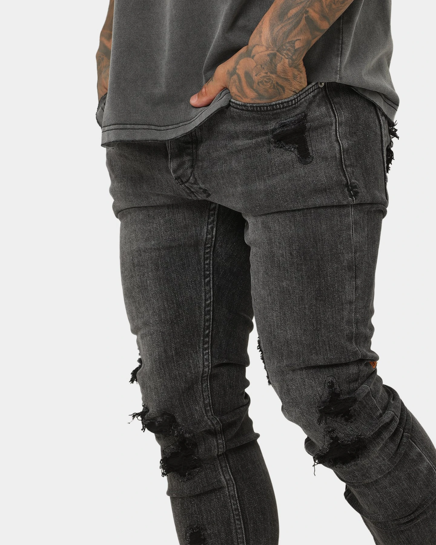 Ksubi Van Winkle Spray Out Orange Pants Black 11 Ksubi Van Winkle Spray Out Orange Pants Black - Image 9