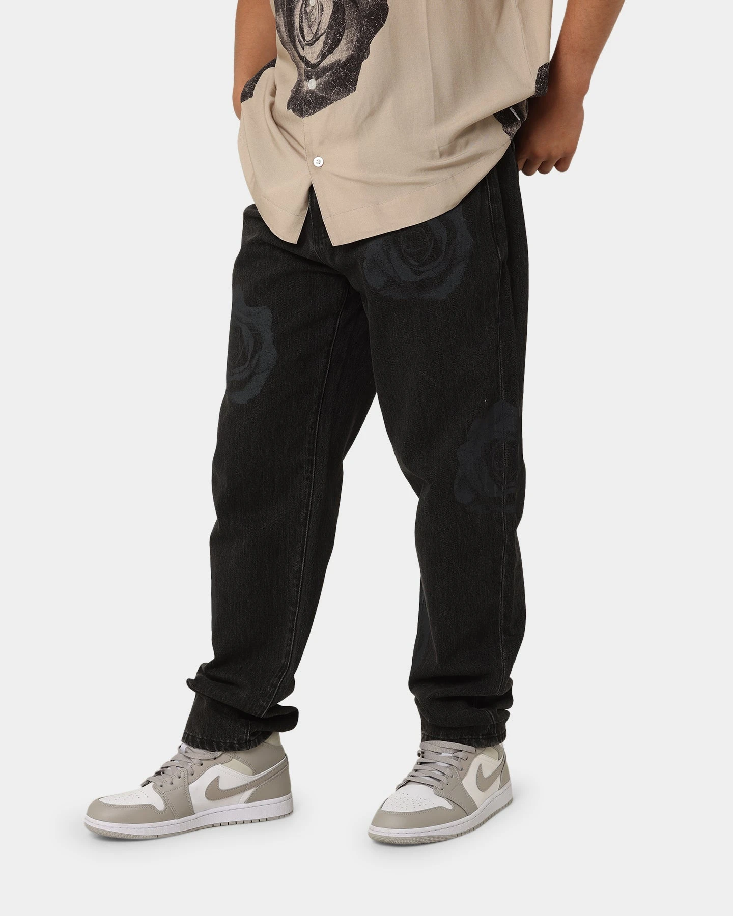 Carre Rose Bunch Jeans Black 3 Carre Rose Bunch Jeans Black