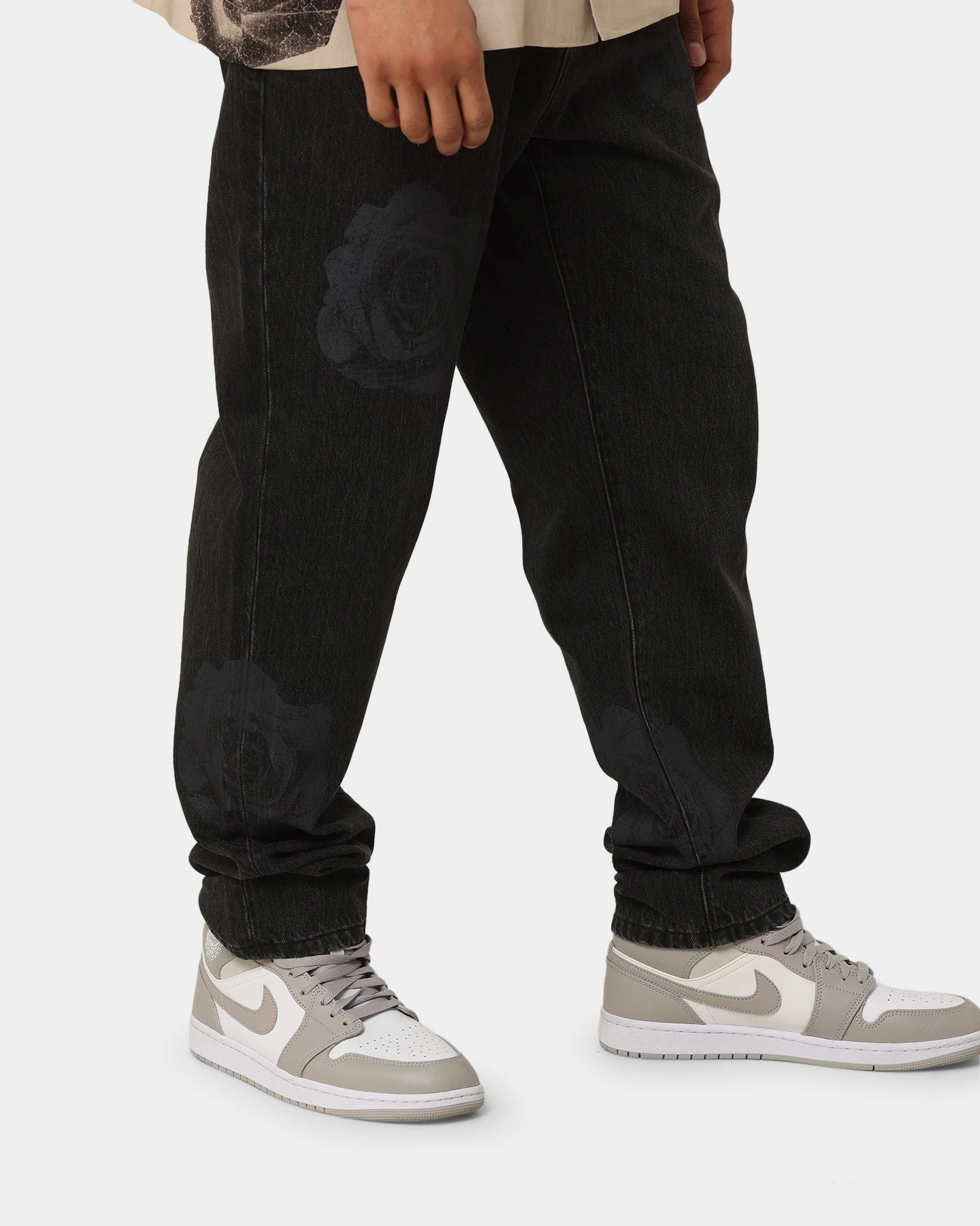 Carre Rose Bunch Jeans Black 5 Carre Rose Bunch Jeans Black - Image 3