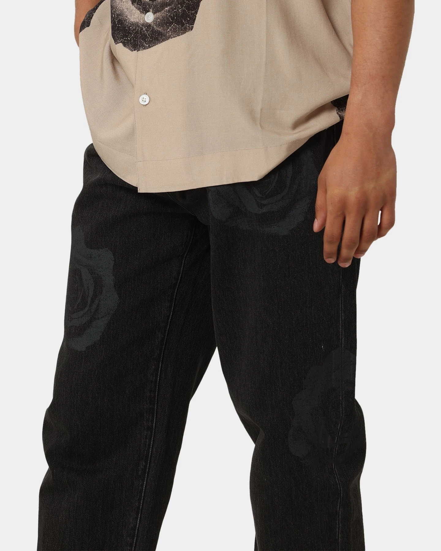 Carre Rose Bunch Jeans Black 6 Carre Rose Bunch Jeans Black - Image 4