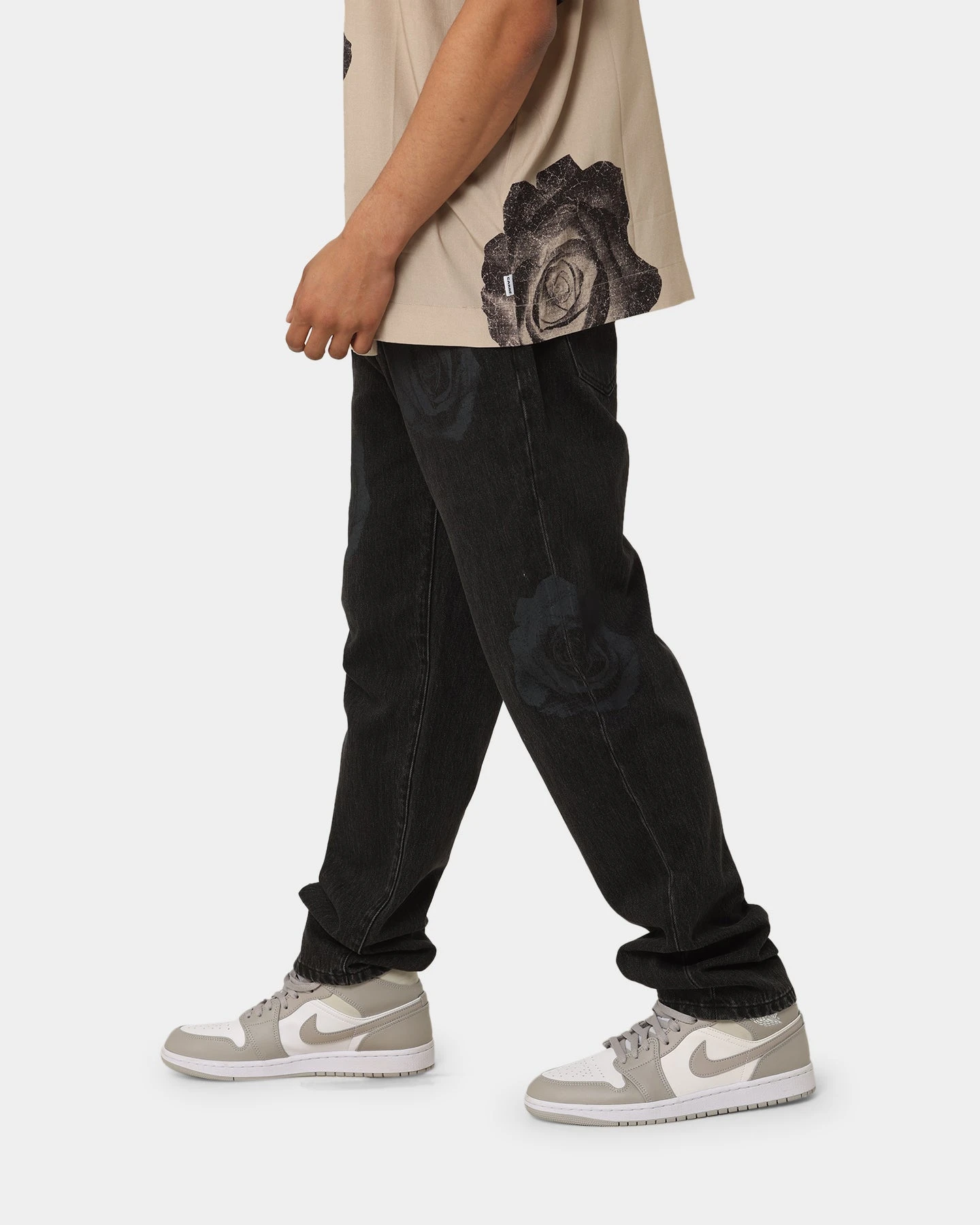 Carre Rose Bunch Jeans Black 8 Carre Rose Bunch Jeans Black - Image 6