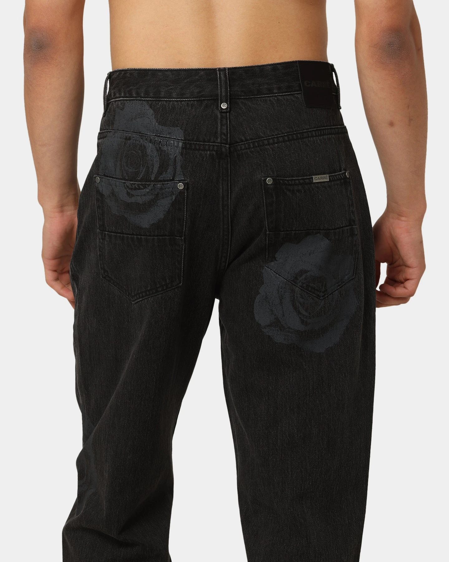 Carre Rose Bunch Jeans Black 10 Carre Rose Bunch Jeans Black - Image 8