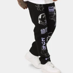 Goat Crew X Hunter X Hunter Jeans Vintage Black -Nuvora Fit Sales 03010507 YV013 mens 040