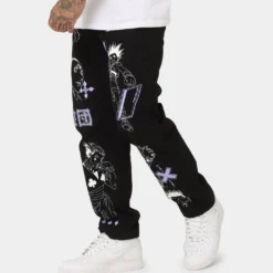 Goat Crew X Hunter X Hunter Jeans Vintage Black -Nuvora Fit Sales 03010507 YV013 mens 060