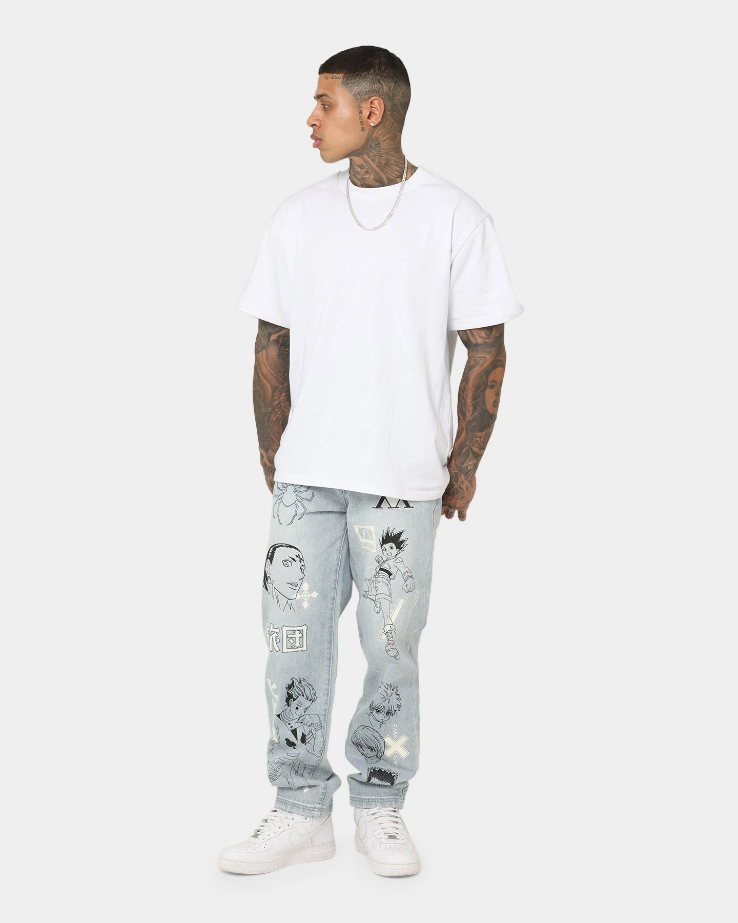 Goat Crew Hunter X Hunter Jeans Vintage Blue 4 Goat Crew Hunter X Hunter Jeans Vintage Blue - Image 2