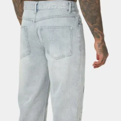 Goat Crew Hunter X Hunter Jeans Vintage Blue 17 Goat Crew Hunter X Hunter Jeans Vintage Blue -Nuvora Fit Sales 03010507 YX561 mens 080