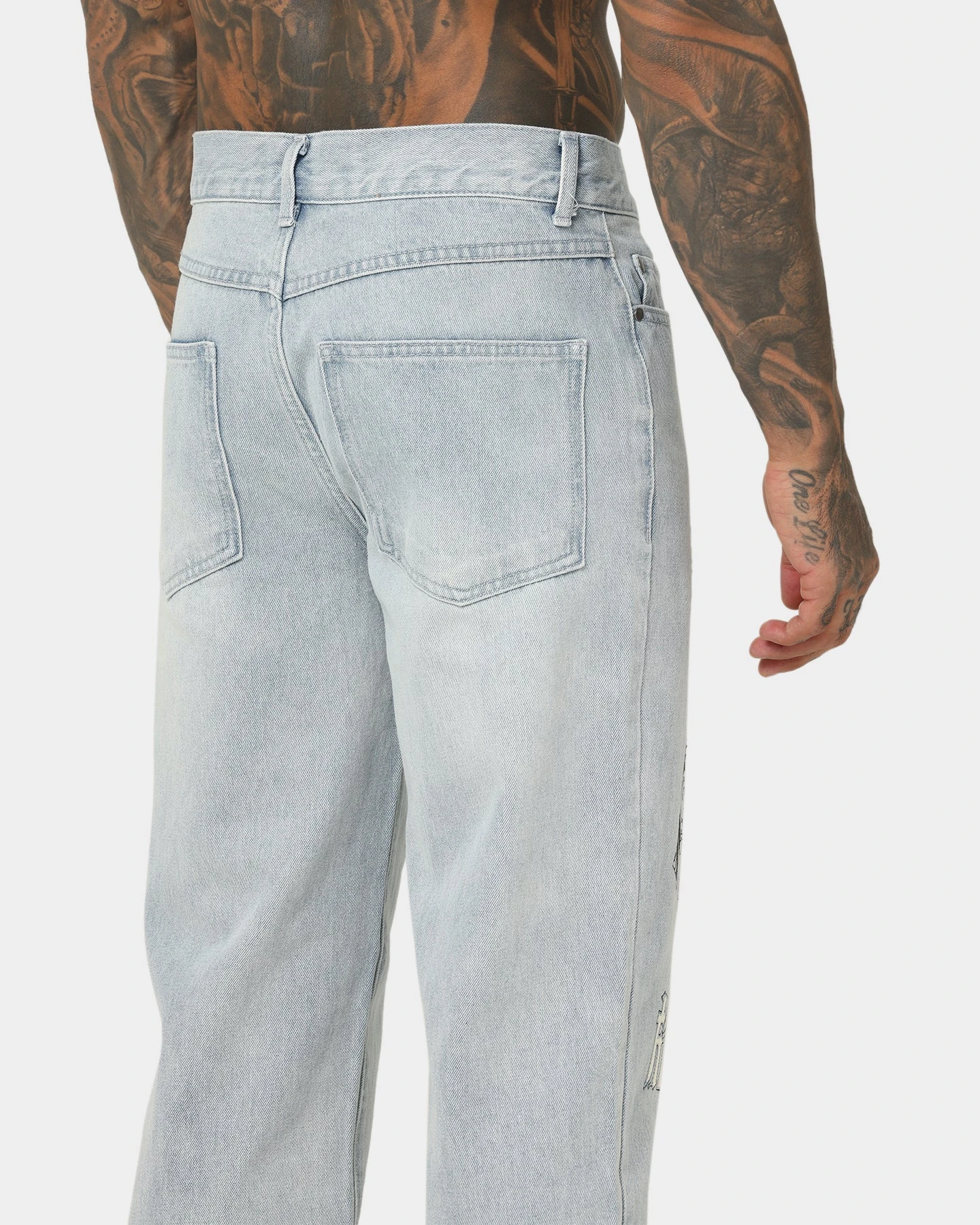 Goat Crew Hunter X Hunter Jeans Vintage Blue 10 Goat Crew Hunter X Hunter Jeans Vintage Blue - Image 8