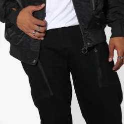 Saint Morta Jupiter Military Jeans Black -Nuvora Fit Sales 03010735 YB001 mens 030