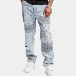 XXIII Paisley Print Jeans Paisley -Nuvora Fit Sales 03010766 YP800 mens 0050