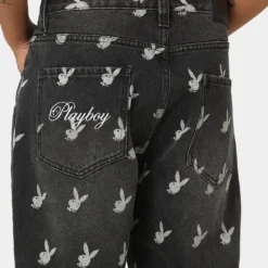 Playboy By CK Players Denim Jeans Black -Nuvora Fit Sales 03010858 YB001 mens 0040
