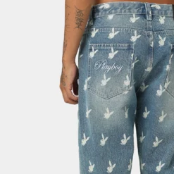 Playboy By CK Players Denim Jeans Vintage Blue -Nuvora Fit Sales 03010858 YX561 mens 0040