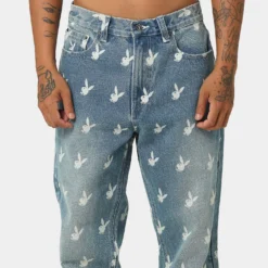 Playboy By CK Players Denim Jeans Vintage Blue -Nuvora Fit Sales 03010858 YX561 mens 0070