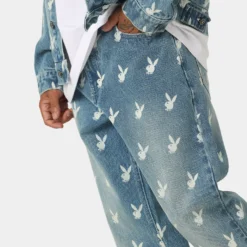 Playboy By CK Players Denim Jeans Vintage Blue -Nuvora Fit Sales 03010858 YX561 mens 0090