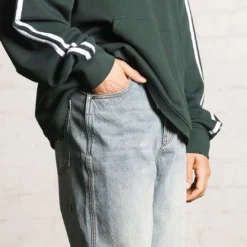 Saint Morta Empire Relaxed Jeans Vintage Blue -Nuvora Fit Sales 03010863 YX561 mens 0030