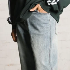 Saint Morta Empire Relaxed Jeans Vintage Blue -Nuvora Fit Sales 03010863 YX561 mens 0040