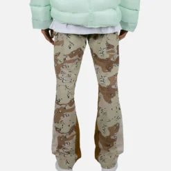 MNML B493 Flare Denim Pants Camo -Nuvora Fit Sales 03011009 YC001 mens 00040