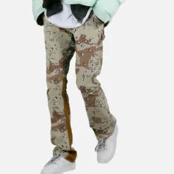 MNML B493 Flare Denim Pants Camo -Nuvora Fit Sales 03011009 YC001 mens 00060