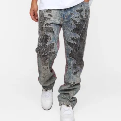 MNML V488 Boro Denim Jeans Multi