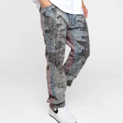 MNML V488 Boro Denim Jeans Multi 12 MNML V488 Boro Denim Jeans Multi -Nuvora Fit Sales 03011011 YM041 default 0030