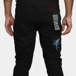 Ksubi Van Winkle NFT Jeans Black -Nuvora Fit Sales 03011015 YB001 mens 0080