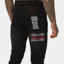 Ksubi Van Winkle Pixel Black -Nuvora Fit Sales 03011016 YB001 mens 0080