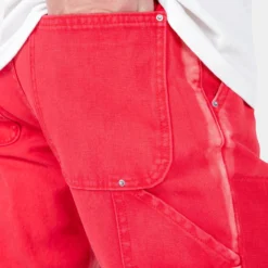 MNML B404 Flare Denim Pants Red -Nuvora Fit Sales 03011034 YR001 default 060