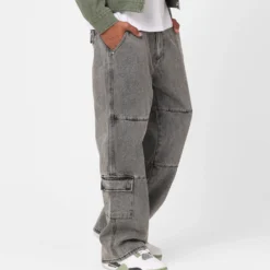 XXIII Jante Acid Wash Jeans Grey -Nuvora Fit Sales 03011125 YQ001 mens 0050