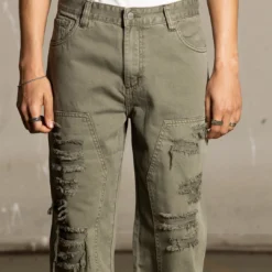 Saint Morta Titus Carpenter Jeans Kahki Green -Nuvora Fit Sales 03011159 YK002 mens 0000070