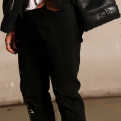 Saint Morta Daggers Skinny Jeans Black -Nuvora Fit Sales 03011160 YB001 mens 0040