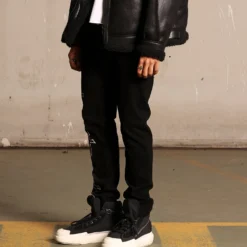 Saint Morta Daggers Skinny Jeans Black -Nuvora Fit Sales 03011160 YB001 mens 0060