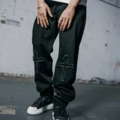 Saint Morta Muerte Jeans Black