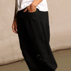 Saint Morta Muerte Jeans Black -Nuvora Fit Sales 03011161 YB001 mens 0050