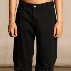 Saint Morta Muerte Jeans Black -Nuvora Fit Sales 03011161 YB001 mens 0080