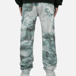 MNML V351 Art Baggy Denim Jeans Black/White -Nuvora Fit Sales 03011225 YB012 mens 0040