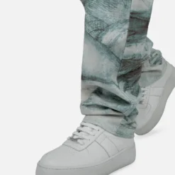 MNML V351 Art Baggy Denim Jeans Black/White -Nuvora Fit Sales 03011225 YB012 mens 0060