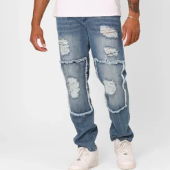 XXIII Matthew Distressed Jeans Blue Distressed