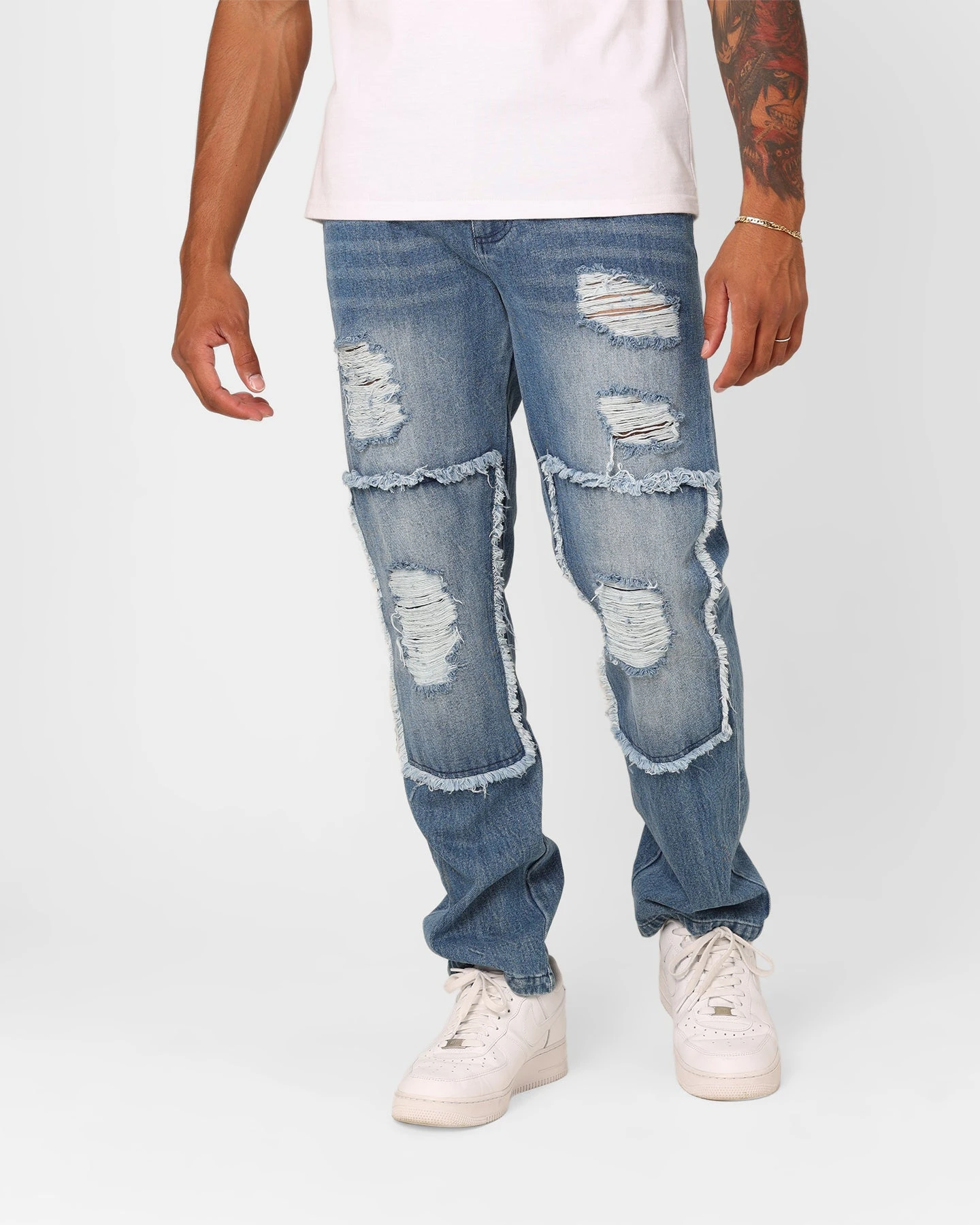 XXIII Matthew Distressed Jeans Blue Distressed 3 XXIII Matthew Distressed Jeans Blue Distressed