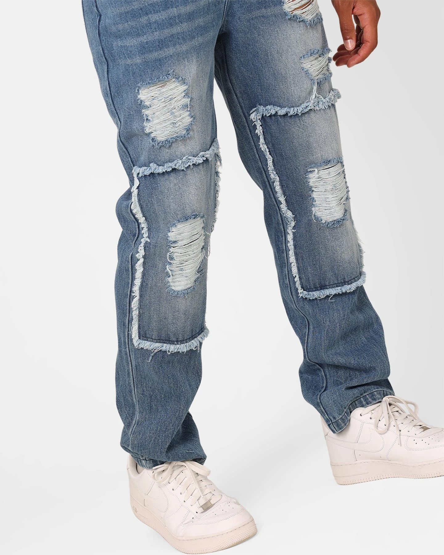 XXIII Matthew Distressed Jeans Blue Distressed 5 XXIII Matthew Distressed Jeans Blue Distressed - Image 3